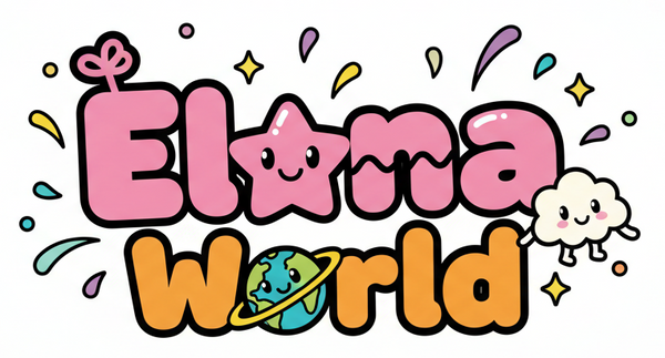 Elona World Playful Logo